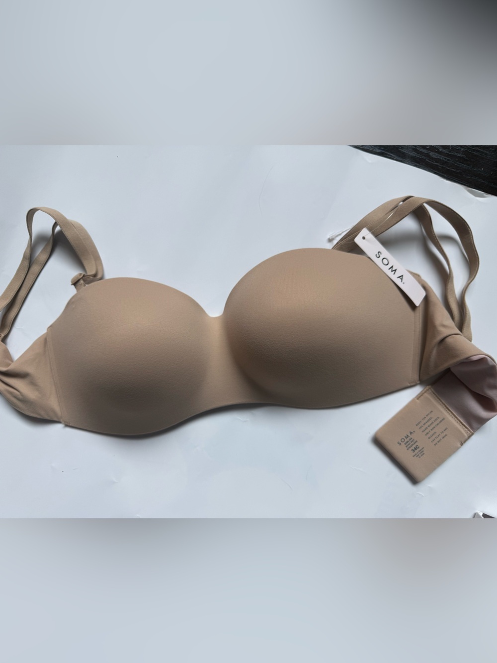 Soma Nude Enbliss Stay Put Strapless Bra